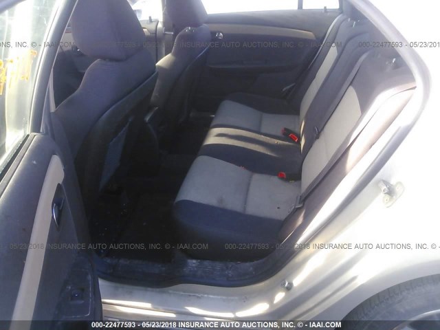 1G1ZC5E14BF220778 - 2011 CHEVROLET MALIBU 1LT TAN photo 8