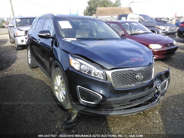 5XYPG4A32GG090492 - 2016 KIA SORENTO LX/L BLACK photo 1