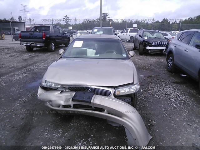 2G4WS52J821260415 - 2002 BUICK CENTURY CUSTOM TAN photo 6