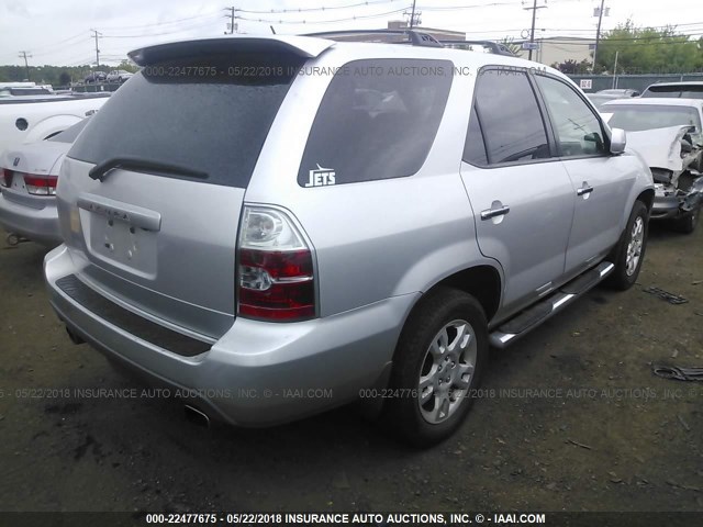 2HNYD18915H541670 - 2005 ACURA MDX TOURING SILVER photo 4