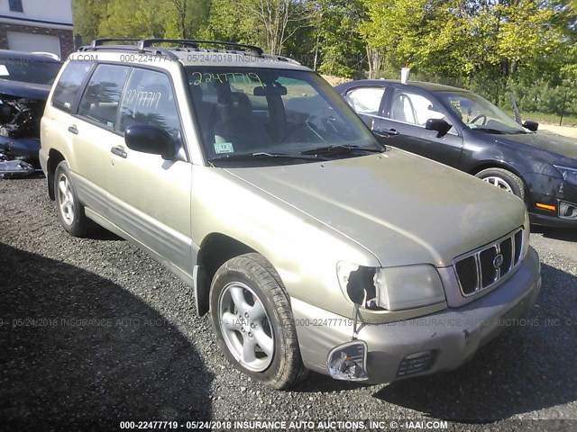 JF1SF65521H748675 - 2001 SUBARU FORESTER S 金色 照片 1