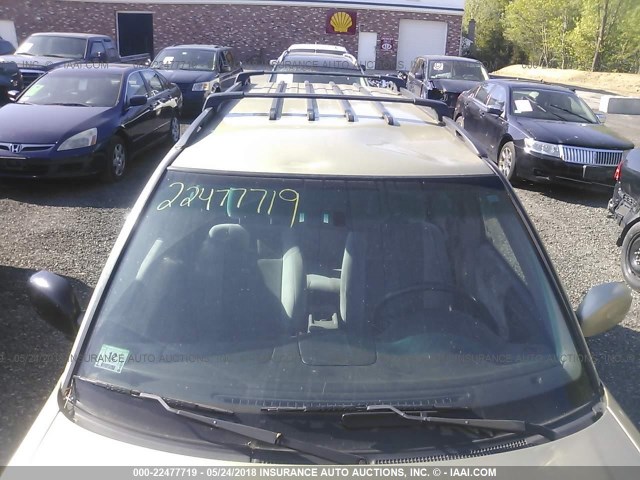 JF1SF65521H748675 - 2001 SUBARU FORESTER S 金色 照片 6