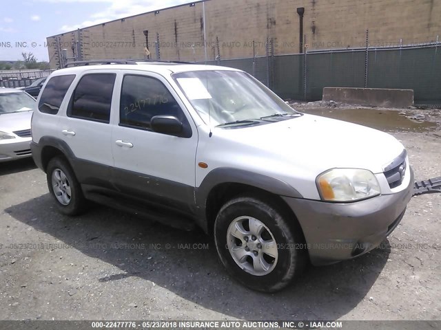 4F2CU08111KM42595 - 2001 MAZDA TRIBUTE LX/ES 白色 照片 1