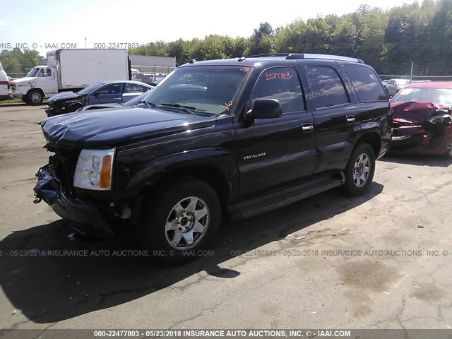 1GYEK63N05R162928 - 2005 CADILLAC ESCALADE LUXURY BLACK photo 2