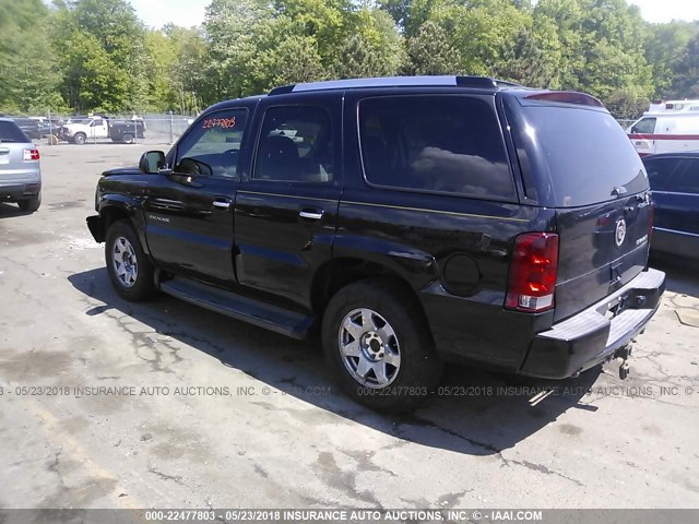 1GYEK63N05R162928 - 2005 CADILLAC ESCALADE LUXURY 黑色 照片 3