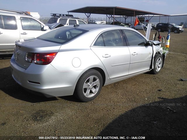 1G11B5SA1DF328539 - 2013 CHEVROLET MALIBU LS SILVER photo 4