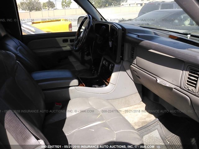 1GYEC63TX4R271343 - 2004 CADILLAC ESCALADE LUXURY BLUE photo 5