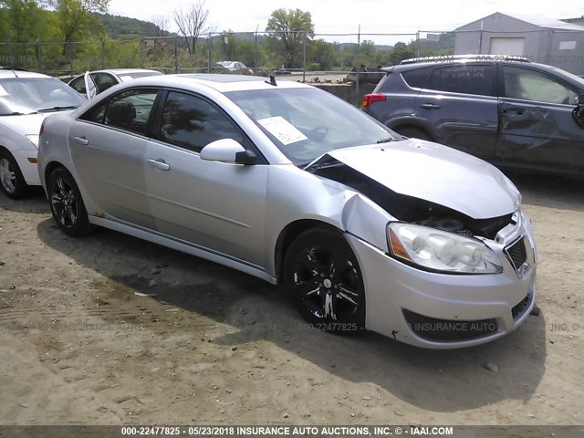 1G2ZA5E0XA4131753 - 2010 PONTIAC G6 SILVER photo 1