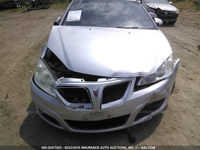 1G2ZA5E0XA4131753 - 2010 PONTIAC G6 SILVER photo 6