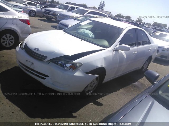 4T1BF30K92U016781 - 2002 TOYOTA CAMRY LE/XLE/SE 白色 照片 2