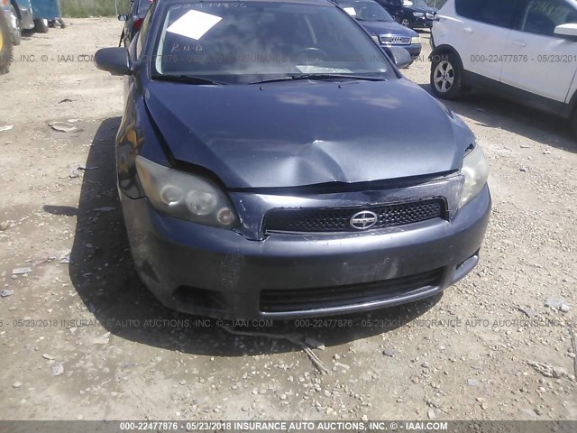 JTKDE167080269682 - 2008 TOYOTA SCION TC 蓝色 照片 6