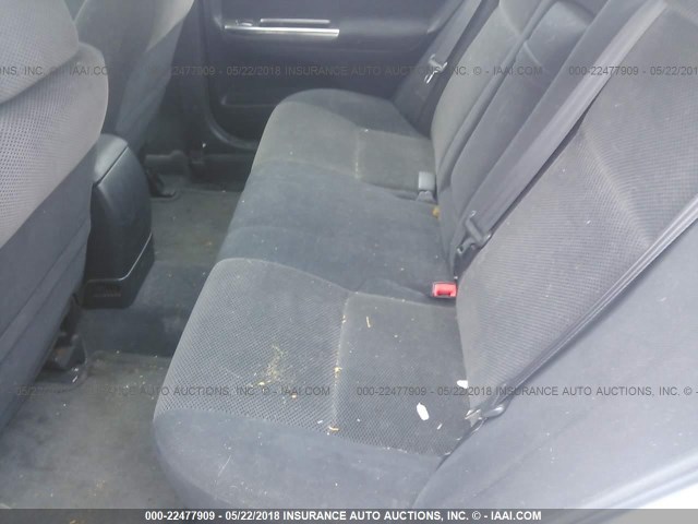 4T1BE30KX2U627809 - 2002 TOYOTA CAMRY LE/XLE/SE SILVER photo 8