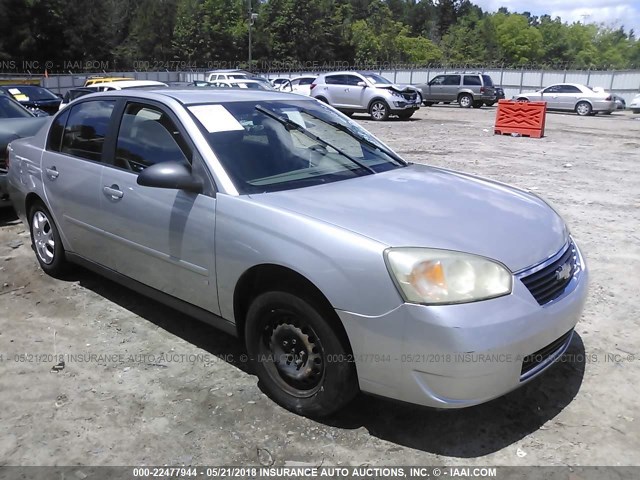 1G1ZS51FX6F296838 - 2006 CHEVROLET MALIBU LS SILVER photo 1