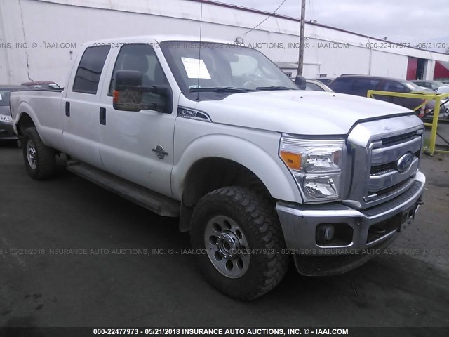 1FT8W3BT5GEC15817 - 2016 FORD F350 SUPER DUTY WHITE photo 1