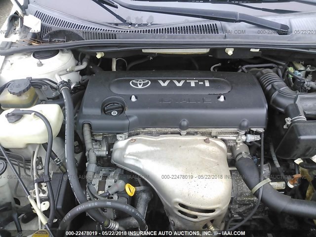 JTKDE177350006614 - 2005 TOYOTA SCION TC 白色 照片 10