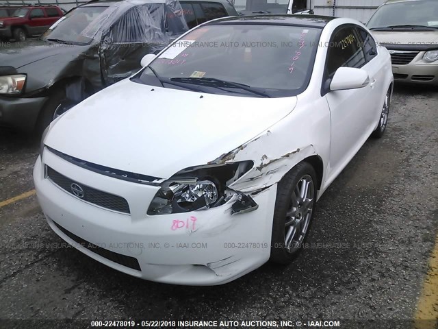 JTKDE177350006614 - 2005 TOYOTA SCION TC 白色 照片 2