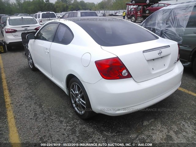 JTKDE177350006614 - 2005 TOYOTA SCION TC 白色 照片 3