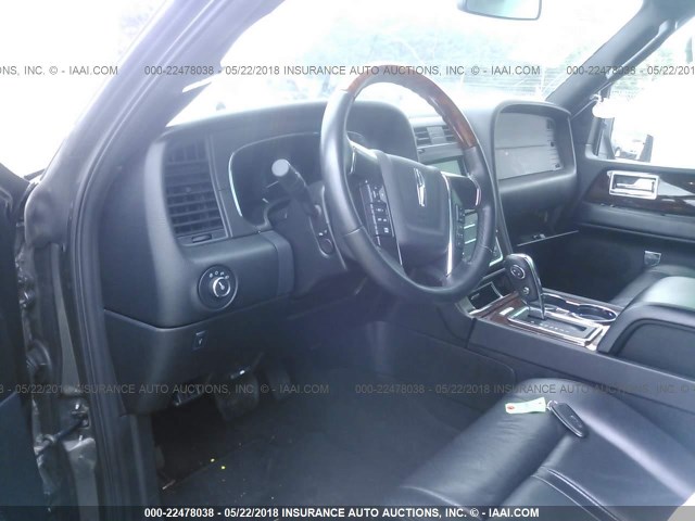 5LMJJ2JT8GEL10361 - 2016 LINCOLN NAVIGATOR SELECT GRAY photo 5