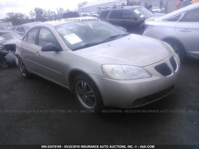 1G2ZG58B274269744 - 2007 PONTIAC G6 SE GOLD photo 1