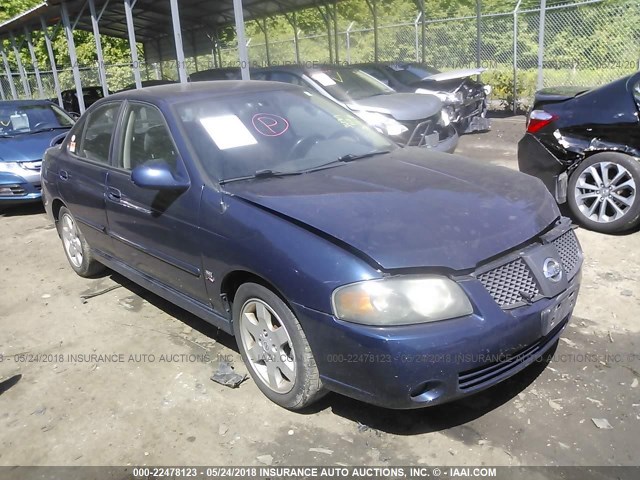 3N1AB51D25L479368 - 2005 NISSAN SENTRA SE-R SPEC V BLUE photo 1