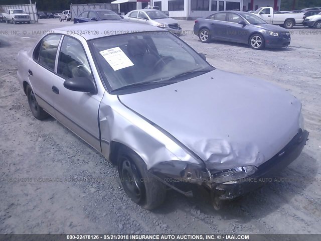 1Y1SK5263VZ443436 - 1997 GEO PRIZM LSI SILVER photo 1