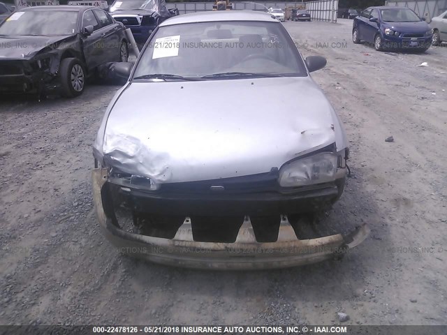 1Y1SK5263VZ443436 - 1997 GEO PRIZM LSI SILVER photo 6