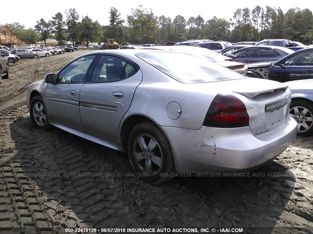2G2WP552971153508 - 2007 PONTIAC GRAND PRIX SILVER photo 3