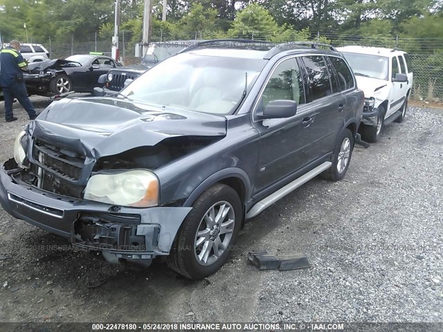 YV1CZ852151204412 - 2005 VOLVO XC90 V8 GRAY photo 2