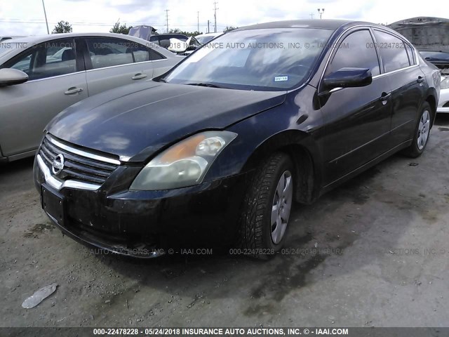 1N4AL21E87C140720 - 2007 NISSAN ALTIMA 2.5/2.5S BLACK photo 2