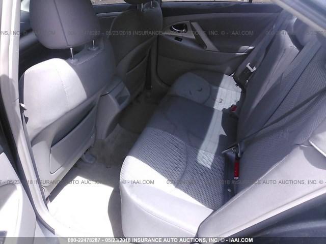 4T1BF3EK3AU079706 - 2010 TOYOTA CAMRY SE/LE/XLE GRAY photo 8