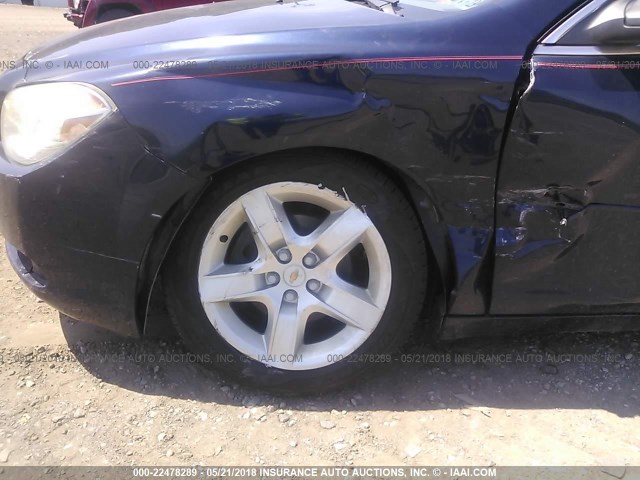 1G1ZB5EB2AF268113 - 2010 CHEVROLET MALIBU LS ლურჯი ფოტო 6