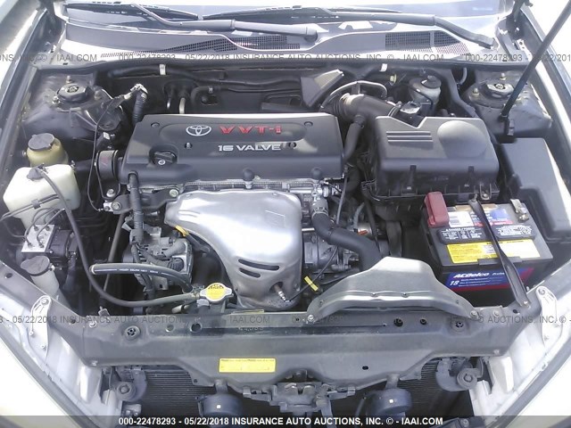 4T1BE32K23U121454 - 2003 TOYOTA CAMRY LE/XLE/SE BLACK photo 10