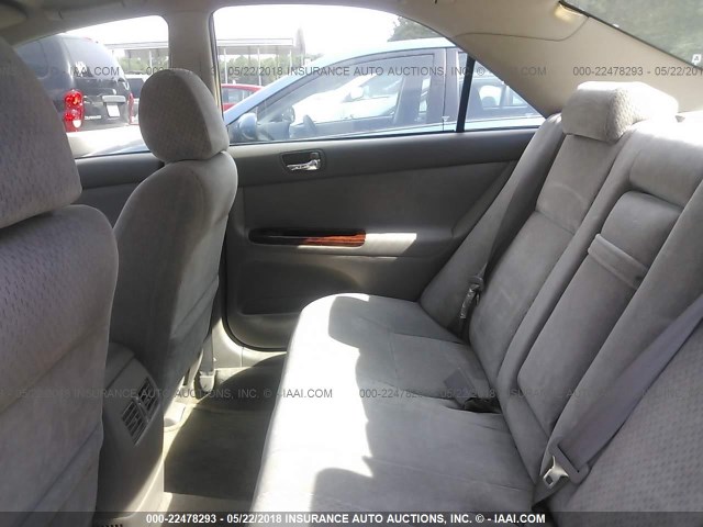 4T1BE32K23U121454 - 2003 TOYOTA CAMRY LE/XLE/SE BLACK photo 8