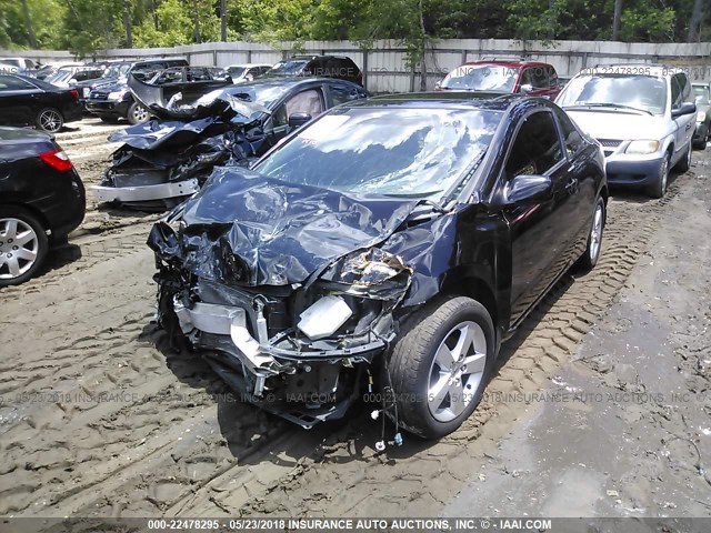 2HGFG12988H503808 - 2008 HONDA CIVIC EXL BLACK photo 6