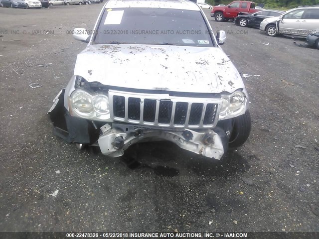 1J8HR78357C502892 - 2007 JEEP GRAND CHEROKEE SRT-8 SILVER photo 6