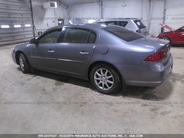 1G4HD57288U107812 - 2008 BUICK LUCERNE CXL BLUE photo 3