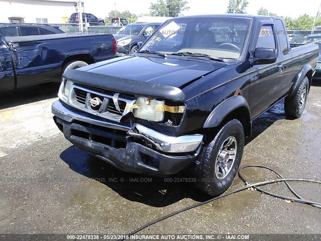 1N6ED26Y8XC342160 - 1999 NISSAN FRONTIER KING CAB XE/KING CAB SE BLACK photo 6