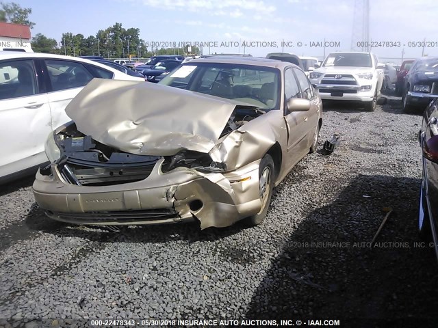 1G1NE52J53M620651 - 2003 CHEVROLET MALIBU LS 金色 照片 2