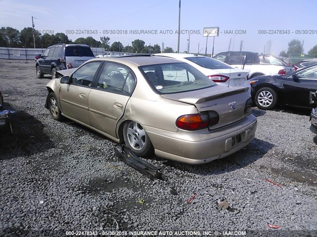 1G1NE52J53M620651 - 2003 CHEVROLET MALIBU LS 金色 照片 3