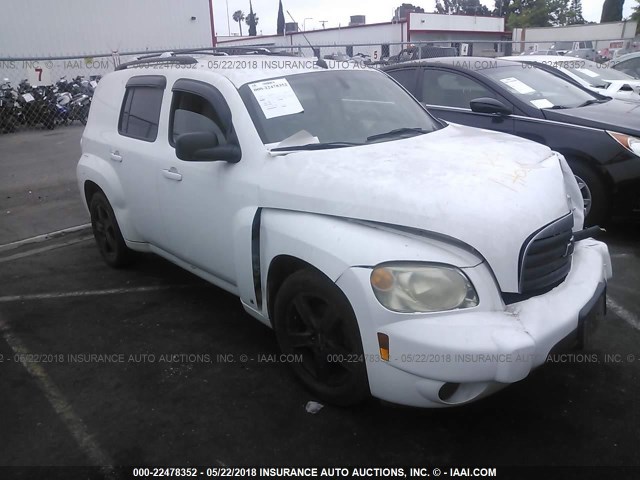 3GNCA13D78S675189 - 2008 CHEVROLET HHR LS WHITE photo 1