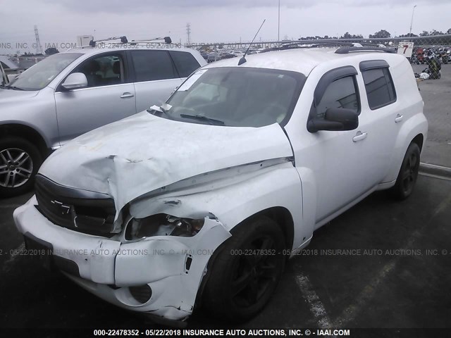 3GNCA13D78S675189 - 2008 CHEVROLET HHR LS WHITE photo 2