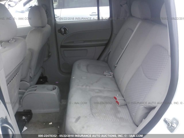 3GNCA13D78S675189 - 2008 CHEVROLET HHR LS WHITE photo 8