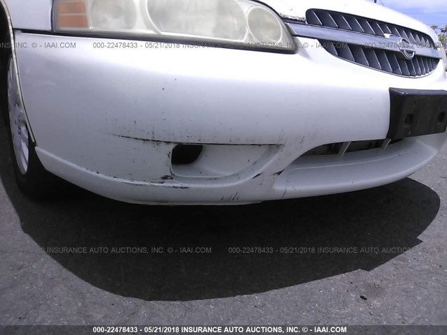 1N4DL01D91C103062 - 2001 NISSAN ALTIMA XE/GXE/SE WHITE photo 6