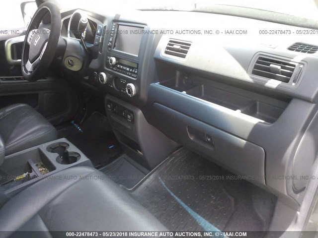 2HJYK16557H541407 - 2007 HONDA RIDGELINE RTL GRAY photo 5