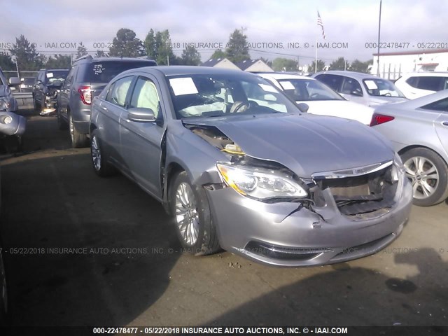 1C3CCBBB0DN694295 - 2013 CHRYSLER 200 TOURING GRAY photo 1