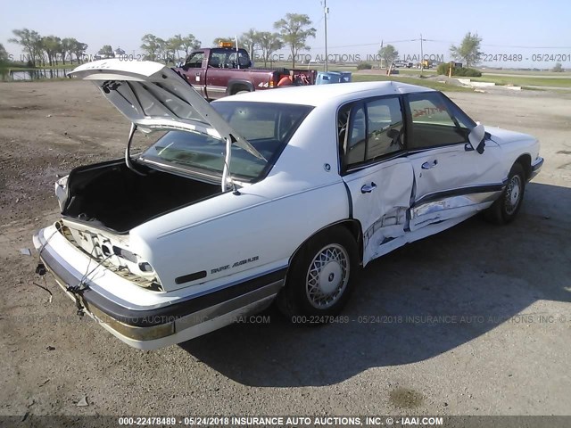 1G4CW52L5R1626954 - 1994 BUICK PARK AVENUE  WHITE photo 4