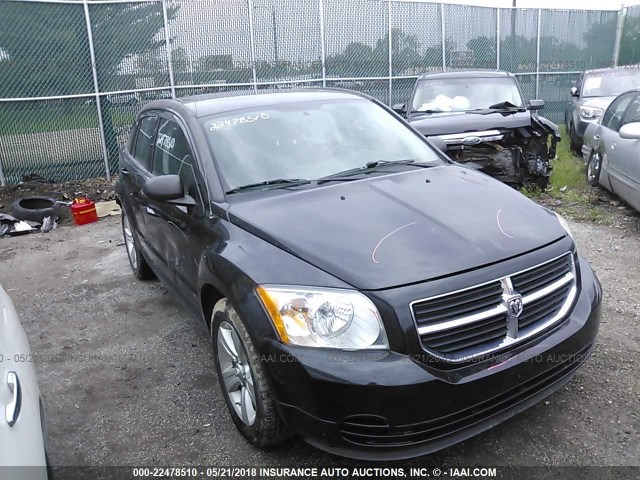 1B3CB4HA7AD612610 - 2010 DODGE CALIBER SXT BLACK photo 1