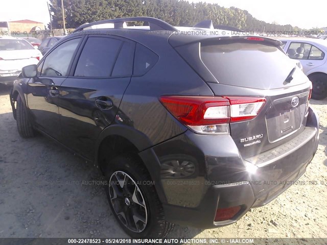 JF2GTADC9J8252401 - 2018 SUBARU CROSSTREK PREMIUM Negro foto 3
