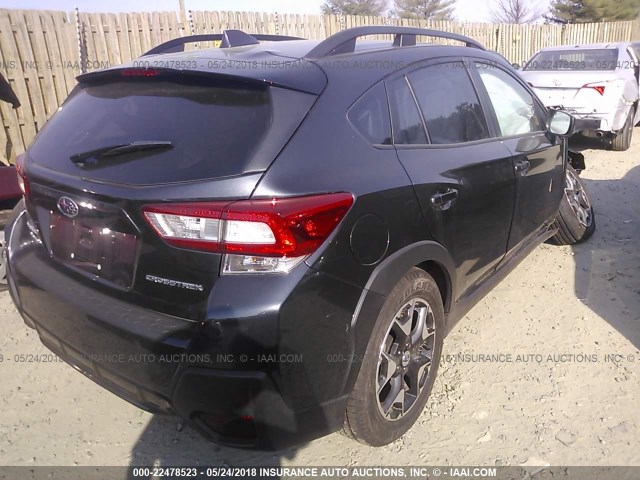 JF2GTADC9J8252401 - 2018 SUBARU CROSSTREK PREMIUM Negro foto 4