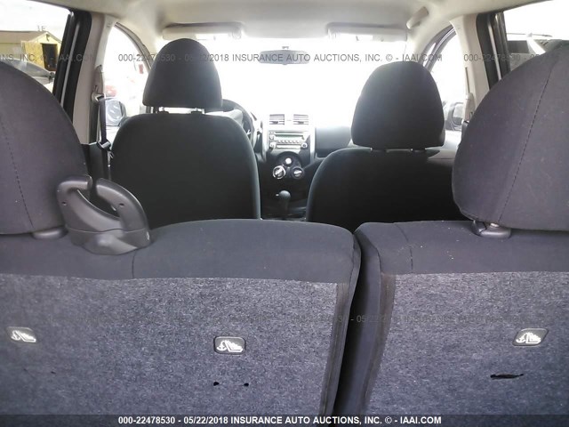 3N1CE2CP6EL388495 - 2014 NISSAN VERSA NOTE S/S PLUS/SV/SL GRAY photo 8